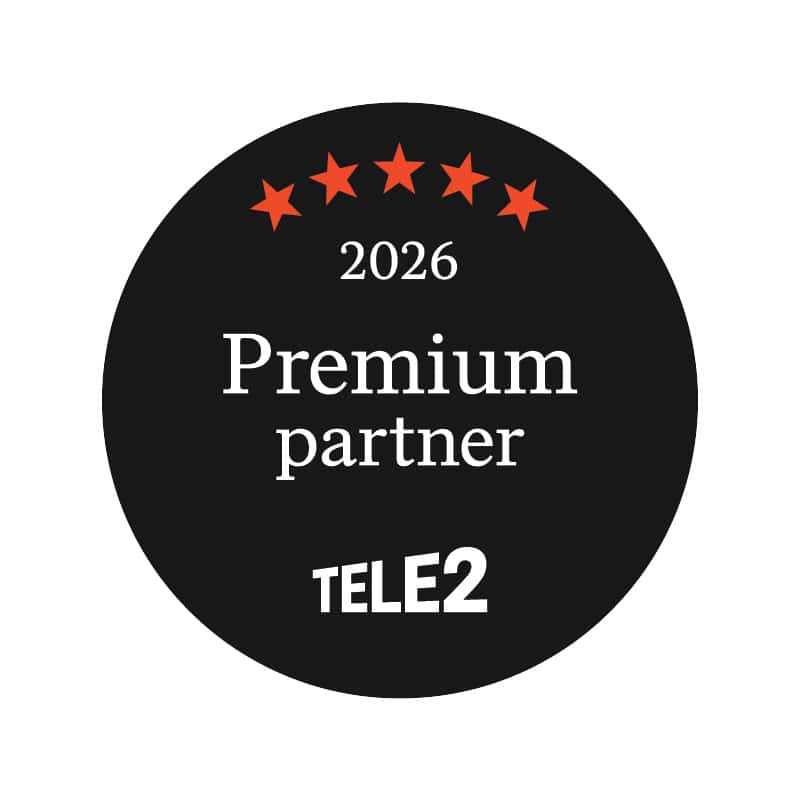 Team8 behåller högsta partnerstatus hos Tele2 – Premium Partner 2026